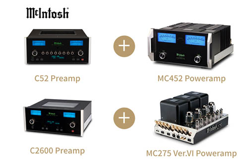 Mcintosh C52 & MC452 / C2600 & MC275 Ampûȸ